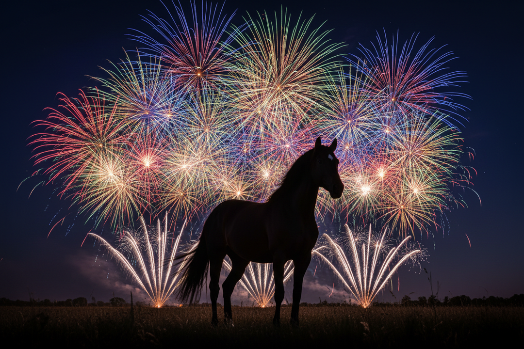 How to Keep Horses Calm During Fireworks: Our Top Tips